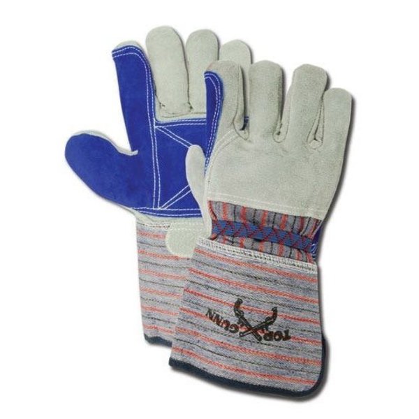 Magid Top Gunn Split Leather Back Gloves, 12PK TG628EDP